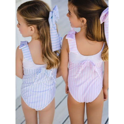 Stripes Blue Swimsuit
