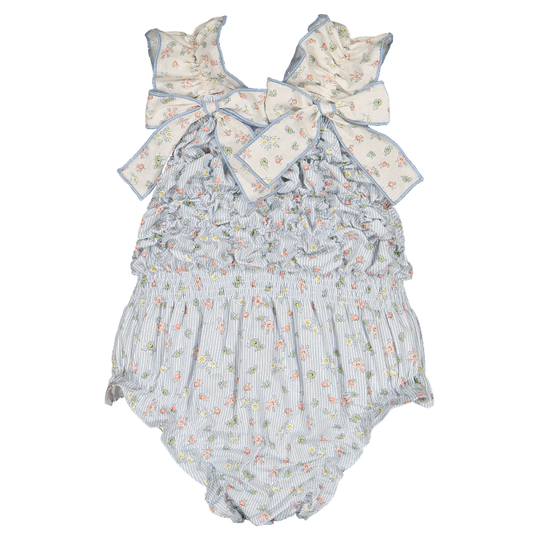 Candy Cotton Frilled Swimsuit