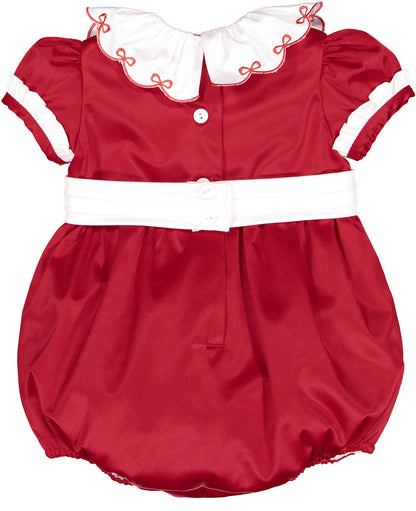 Santa Baby Velvet Romper