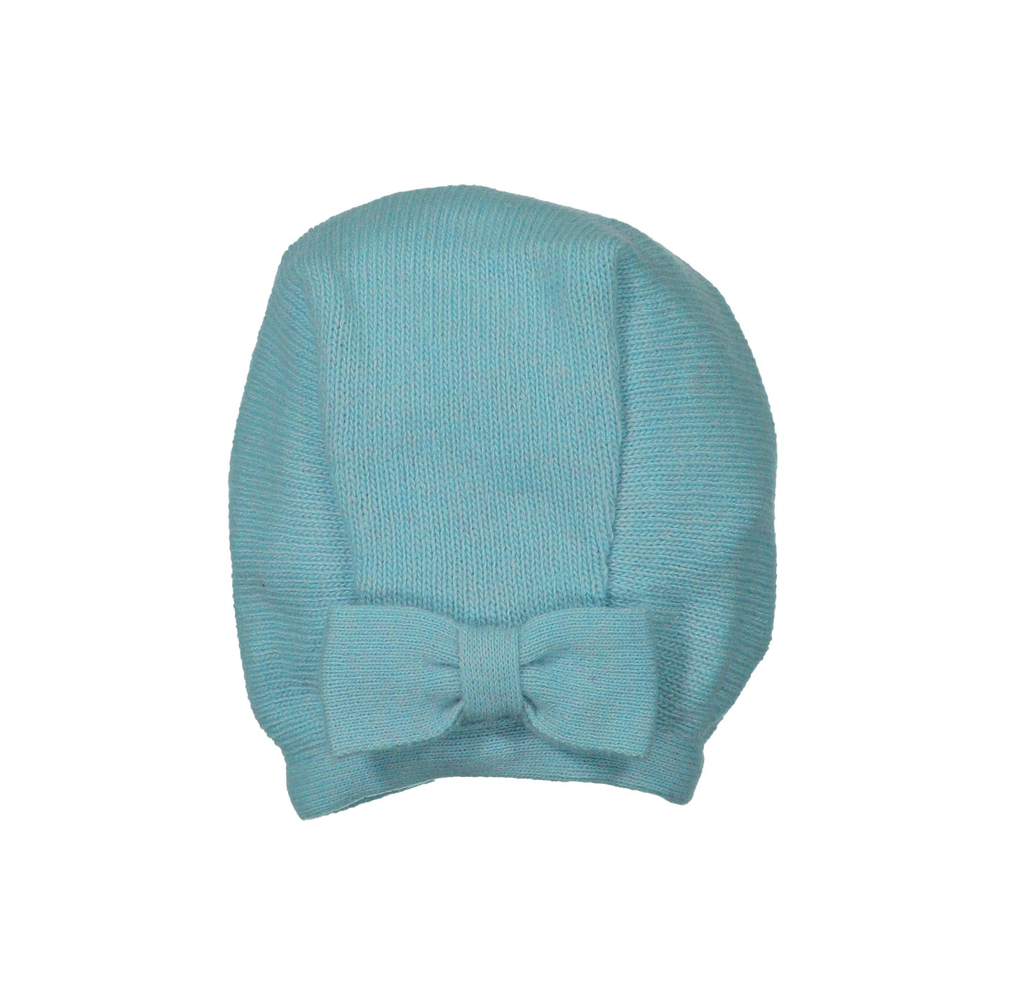 Water Green Knit Bonnet